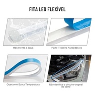 Fita LED DRL 60cm com Seta Sequencial e Ghost Start: Ilumine Seu Carro com Estilo! - imagem 4
