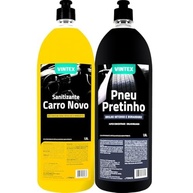 Kit Essencial Vintex: Pneu Pretinho 1,5L e Sanitizante Carro Novo 1,5L para um Visual Impecável - imagem 2