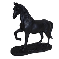 Estatueta de Cavalo em Resina - Decoração de Luxo para Casa e Escritório com Simbolismo de Poder e Liderança - imagem 1