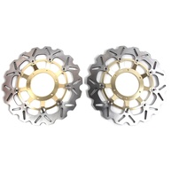 Rotores de Freio Dianteiro Arashi Dourado para Honda CBR600RR, CBR1000RR, CB1000R, CB1300 - Performance e Durabilidade - imagem 1