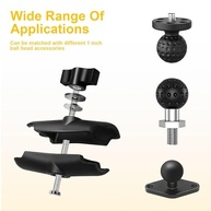 Braço Duplo para Suporte RAM 2.5cm: Ajuste Universal para GoPro, GPS e Celulares - imagem 5