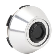 Tampa Central Roda Prata Universal 64mm - Proteção e Estilo para Seu Carro - imagem 4