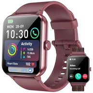 Smartwatch 1.85" Tela HD: Chamadas Bluetooth, 100+ Esportes, Assistente IA | Unissex c/ 2 Pulseiras - imagem 2