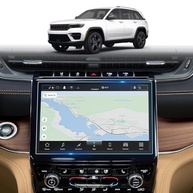 Protetor de Tela Uconnect 5 Jeep Grand Cherokee 2022-2025 - Vidro Temperado 9H Fosco Anti-Reflexo - imagem 2