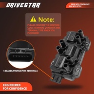 Bobina de Ignição Premium para Chevrolet Impala, Equinox, Silverado 1500 e GMC Sierra 1500 | UF-434 C1521 - imagem 2