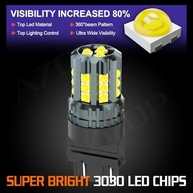 Lâmpadas LED Reversíveis 3157 AZQOP: 300% Mais Brilho para Chevy Silverado/GMC Sierra 1500/2500 (1999-2013) - imagem 4