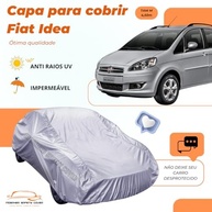 Capa Impermeável Premium para Fiat Idea: Proteção Total Contra Chuva e Sol - imagem 5
