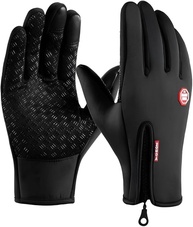 Luvas Térmicas Touch Screen Semi-Impermeáveis: Proteção e Conforto para Motoqueiros e Ciclistas - imagem 1