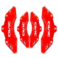 Capa Pinça Freio Vermelha Universal para Honda Civic 2007-2016 - Estilo e Proteção - imagem 2