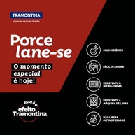 Kit Prato Raso Tramontina Churrasco Rustic 28 cm - 4 Peças em Porcelana - imagem 3