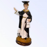 Santos Católicos em Resina 15 cm - Santo Ivo - Decoração e Fé com Qualidade - imagem 1