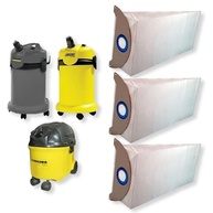 3 Sacos Refil Coletor de Papel Descartável para Aspirador Karcher - Compatibilidade NT181, NT20/1, A2103, A2104 - imagem 5