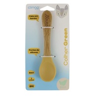 Colher de Bambu e Silicone Clingo - Segura, Saudável e Ideal para Bebês a Partir de 6 Meses - imagem 4