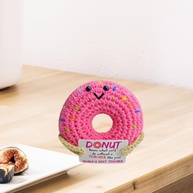 Donut de Crochê Colorido Feito à Mão | Decoração Fofa e Estressante para Casa e Escritório - imagem 1