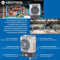 Climatizador Evaporativo Ventisol CLI45PRO-01 45L - Refresque Grandes Ambientes com Potência e Conforto - imagem 4