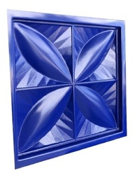 Forma para Revestimento 3D Florida 40x40 cm - ABS Resistente | Kit com 2 Peças - imagem 4