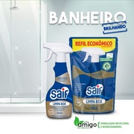 Limpa Box Com Gatilho Saif 300ml - Limpador 3 em 1 para Banheiro com Ação Desengordurante - imagem 3