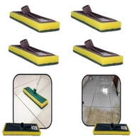 Kit com 4 Rodos Abrasivos com Esponja Dupla Face - Limpeza Profunda para Pisos e Azulejos - imagem 3