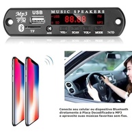 Placa Decodificadora MP3 Bluetooth para Carro: Som Imersivo com Amplificação e Nota Fiscal - imagem 3