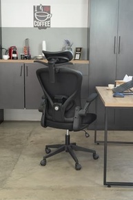 Cadeira de Escritório Ergonômica com Estofado de Mesh Premium - Conforto e Saúde para seu Dia a Dia - imagem 3