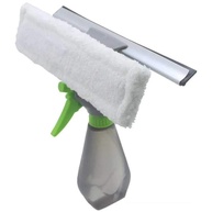 Rodo para Limpeza de Vidros com Dispenser Borrifador - Prático, Dobrável e com 2 Unidades - imagem 1
