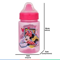 Copo Disney Baby Go Rosa 340ml com Tampa e Válvula Redutora - Ideal para Transição da Mamadeira - imagem 3