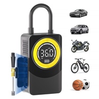 Compressor de Ar Portátil CARSUN: Inflador de Pneu 150PSI com Medidor Digital, LED e Desligamento Automático - imagem 1