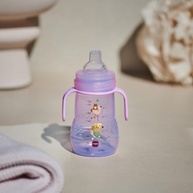 Copo MAM Trainer Rosa 220ml - Transição Suave para Bebês com Design Ergonômico - imagem 3