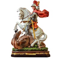 Imagem de São Jorge em Resina 30cm - Escultura Importada com Detalhes Realistas - imagem 1