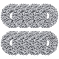 Pacote com 8 Almofadas de Esfregão para Aspiradores Qrevo - Compatibilidade Total com QV 35A/S5V/Saros 10R/CurvX/Edge S5A - imagem 2
