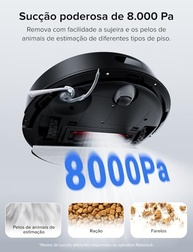 Roborock Q7 L5 - Robô Aspirador e Esgregão com Navegação LiDAR, 8000 Pa, Ideal para Pets - imagem 4