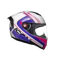 Capacete Peels Icon Pro Field Branco/Pink 58: Segurança e Estilo com Óculos Interno - imagem 2