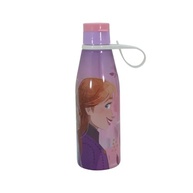 Garrafa Infantil Frozen Rosa 530ml com Tampa Abre Fácil - Plasutil Ref.14473 - imagem 4