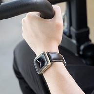 Gomvadr Pulseiras de couro vintage compatíveis com Apple Watch Ultra 2/1, SE SE2, séries 9, 8, 7, 6, 5, 4, 3, 2 e 1 de 38 mm, 40 mm, 41 mm, 42 mm, 44 mm, 45 mm, 4, 3, 2 e 1 - imagem 4