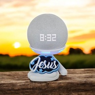 Suporte Alexa Echo Dot 3, 4 e 5 com Design Exclusivo Robert Jesus - Decoração e Organização para Mesa - imagem 4