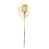 Escova de Limpeza com Espuma Substituível e Alça Longa em Aço Inoxidável – Ideal para Garrafas, Copos e Mamadeiras - imagem 1