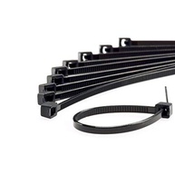 Abraçadeira de Nylon Force Line 3.6mm x 200mm Preta - Kit com 100 Unidades - imagem 3
