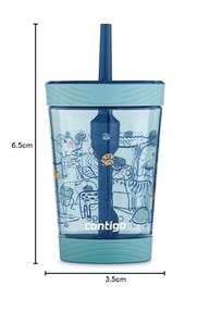 Contigo Copo à Prova de Derramamento 400ml com Canudo | Livre de BPA, Lavável na Lava-Louças - imagem 3
