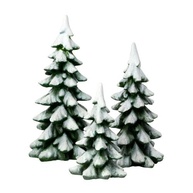 Department 56 Acessórios para Aldeias de Inverno - Estatueta Pinheiro Verde com Detalhes Manuais - imagem 2