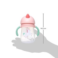 Copo Mágico com Canudo Unicornio - Buba 240ml para Bebês - imagem 4