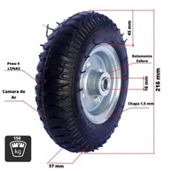 a-com-roda-carga-carrinho-rolamento-lonas-de-reforcada-4-pneu-a