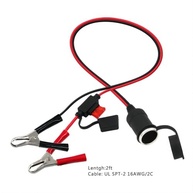 Adaptador KUNCAN: Conecte seus Dispositivos 12V com Segurança e Praticidade | Clipes Jacaré e Soquete Isqueiro - imagem 5