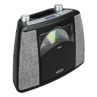 Jensen CD-565-BK: Sistema de Som Bluetooth Portátil com Rádio FM e CD Player Vertical - imagem 1