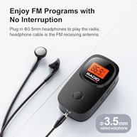 Mini Rádio FM Portátil de Bolso com Clipe: Recepção Cristalina e Design Ultra Leve - imagem 5