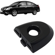 Acabamento Ponta Miolo Maçaneta Preto Externa - Compatível com Nissan Versa 2011 a 2021 - imagem 2