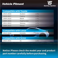 Injetores de Combustível Premium para Toyota Camry, RAV4, Avalon, Sienna, Highlander e Scion tC - Kit 4 Peças - imagem 3