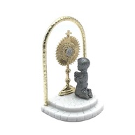 Lembrança Primeira Eucaristia Menino com Ostensório - Presente Especial para Comunhão - imagem 2