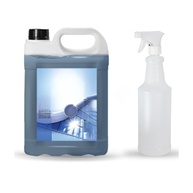 Klyo Limpa Vidros Concentrado 5L + Pulverizador 1L - Bralimpia | Limpeza Impecável e Biodegradável - imagem 1