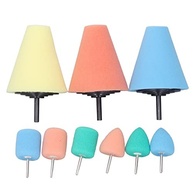 Cone de Polimento Qanyegn 9 Peças - Bola de Polimento para Rodas de Carro e Acabamentos Metálicos - imagem 2