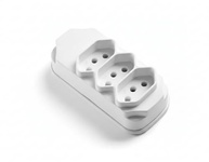 Adaptador Benjamim Triplo 3 Saídas: Conecte Mais com Segurança e Estilo! - imagem 2
